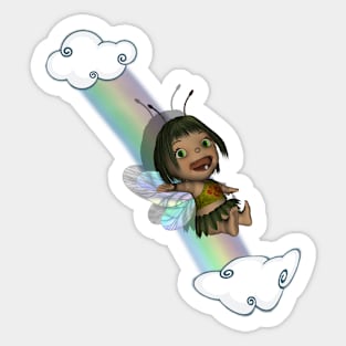 Rainbow Slide Sticker